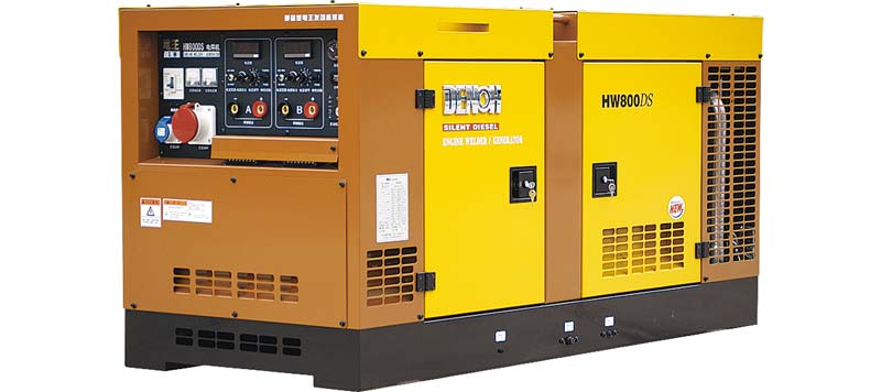 HW800DS-EW柴油静音发电电焊机
